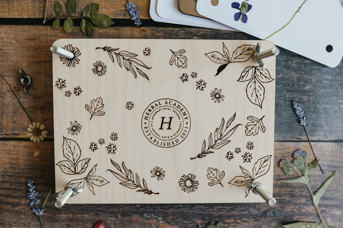 The Herbal Academy's Field Flower Press for gift guide