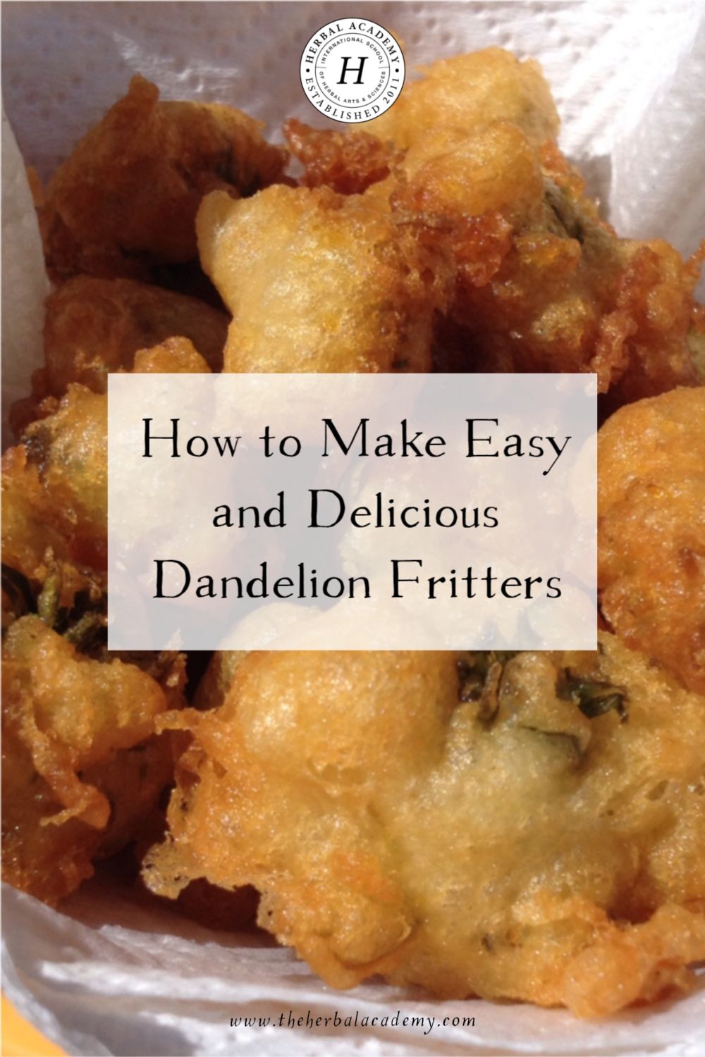 How to Make Easy and Delicious Dandelion Fritters | Herbal Academy | These dandelion fritters are delicious as a starter, snack, or side, and can be made anytime the flowers are blooming.
