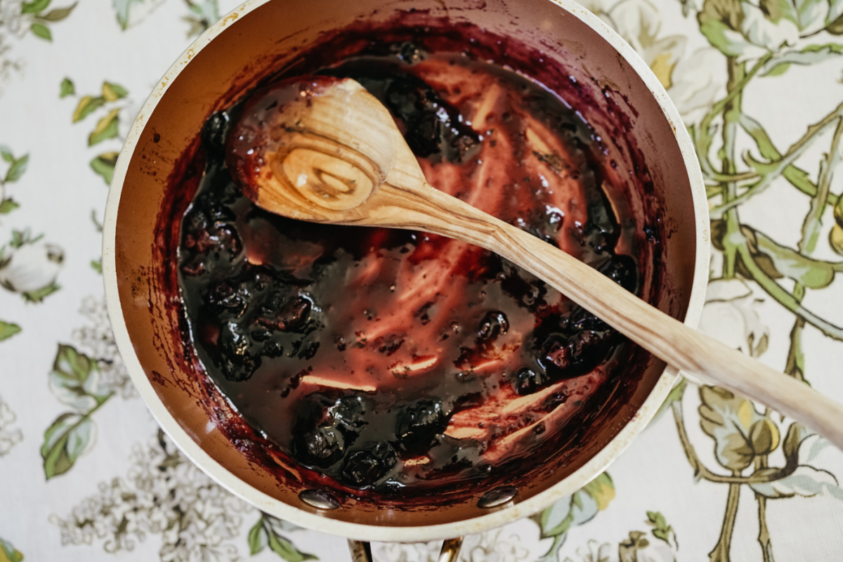 blueberry compote