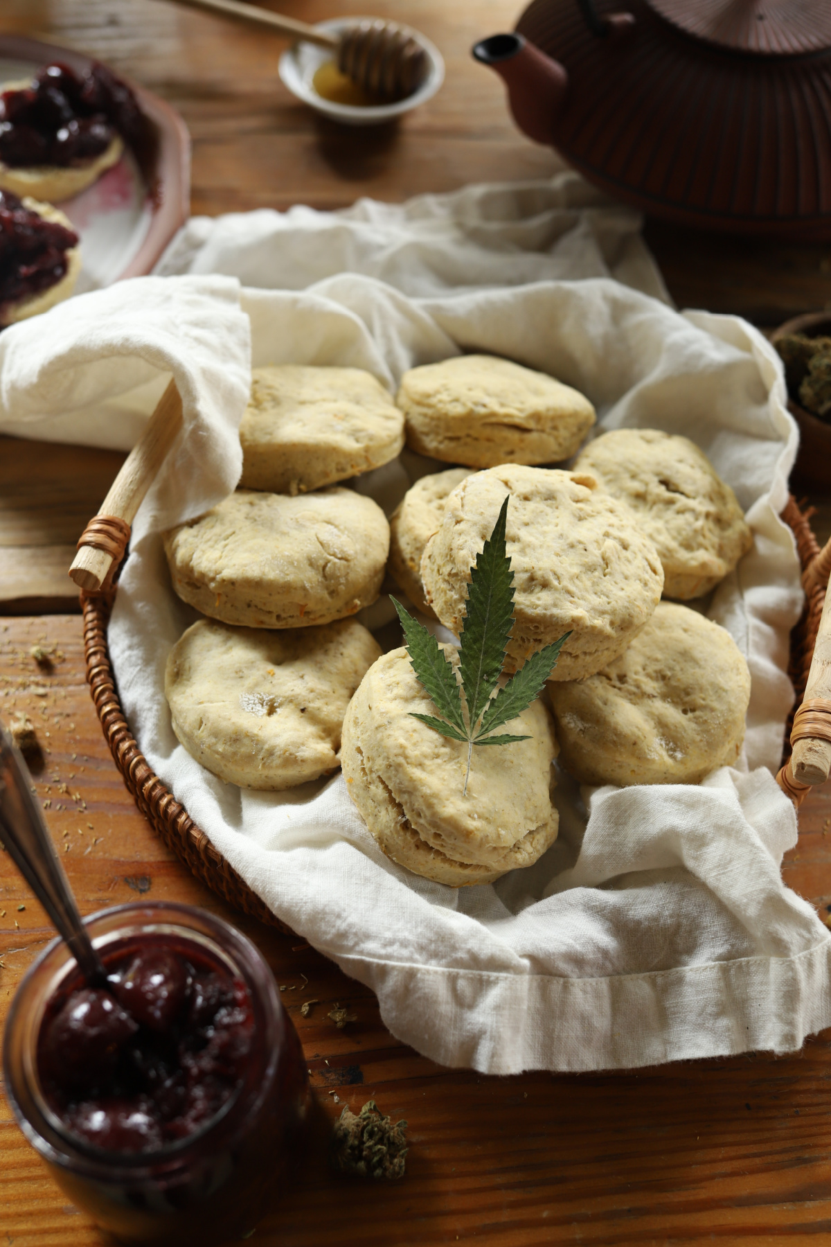 baked biscuits and jelly from bedtime biscuits recipe
