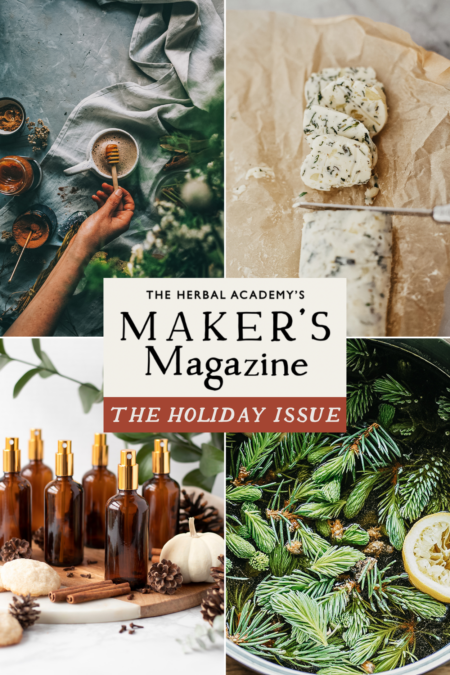 Herbal Holiday Magazine - botanical inspired ideas for holiday gifts