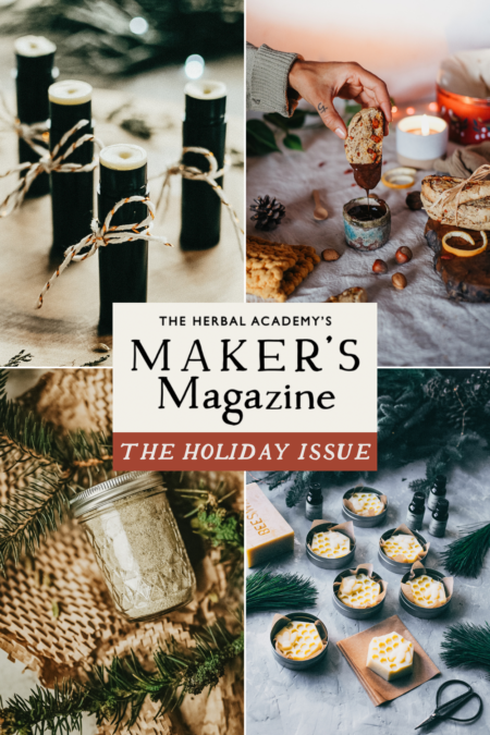 Herbal Holiday Magazine - herbal gift ideas, herbal holiday recipes and diys