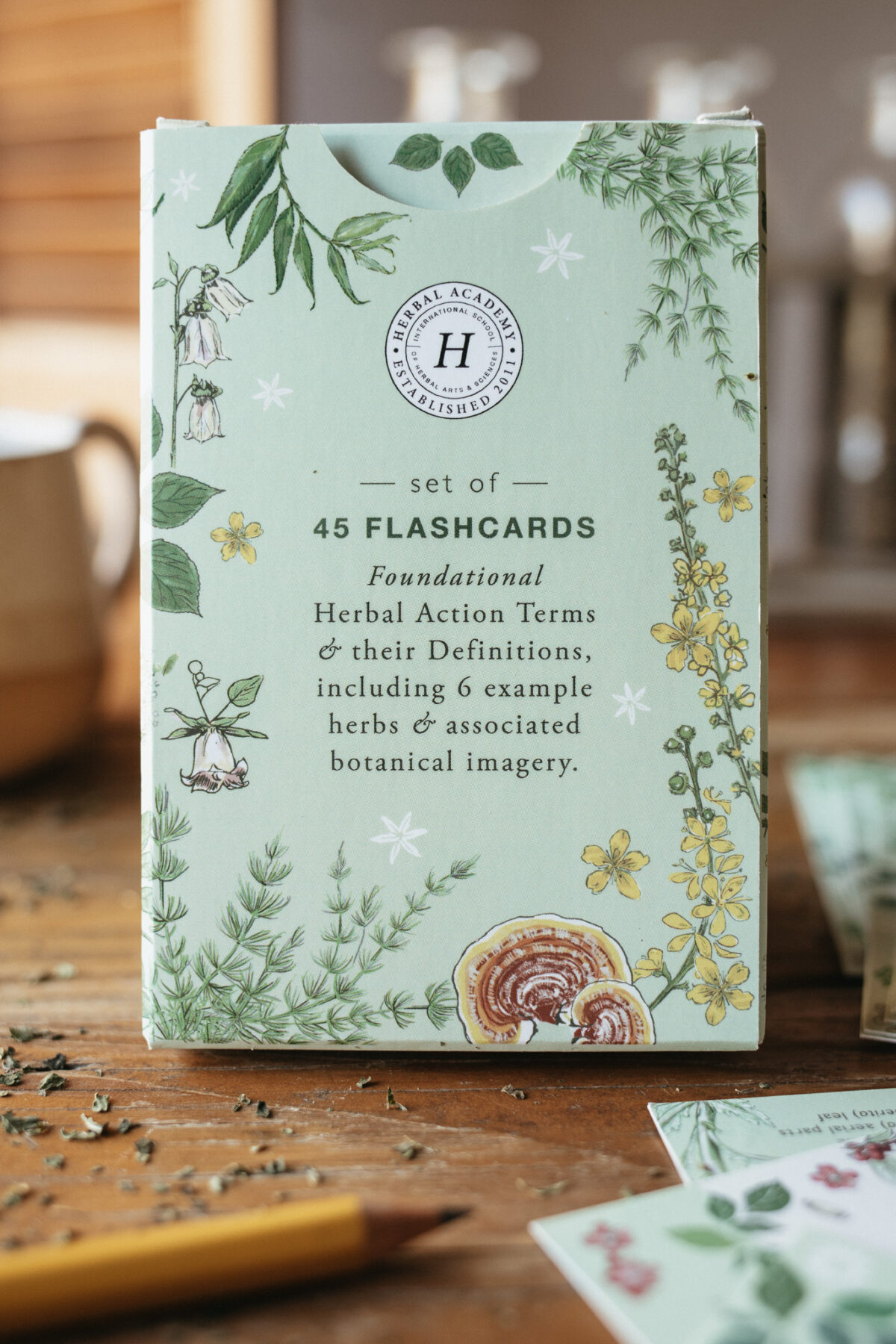 herbal action flashcards
