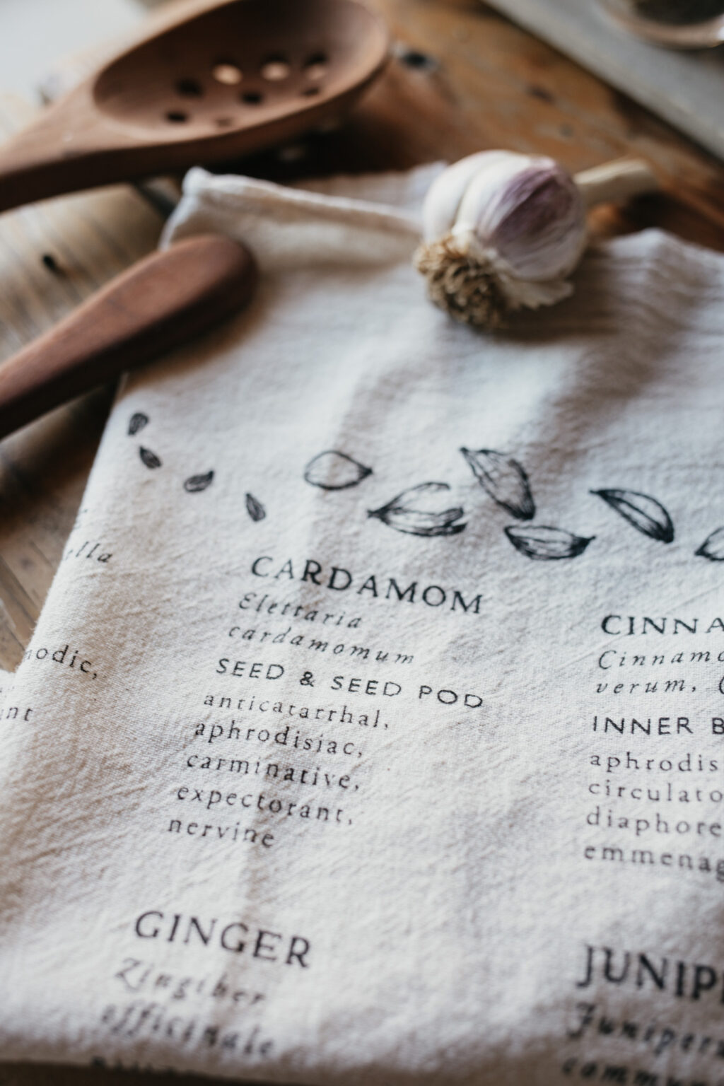 Warming Herbs Tea Towels (Set of 2) Herbal Academy