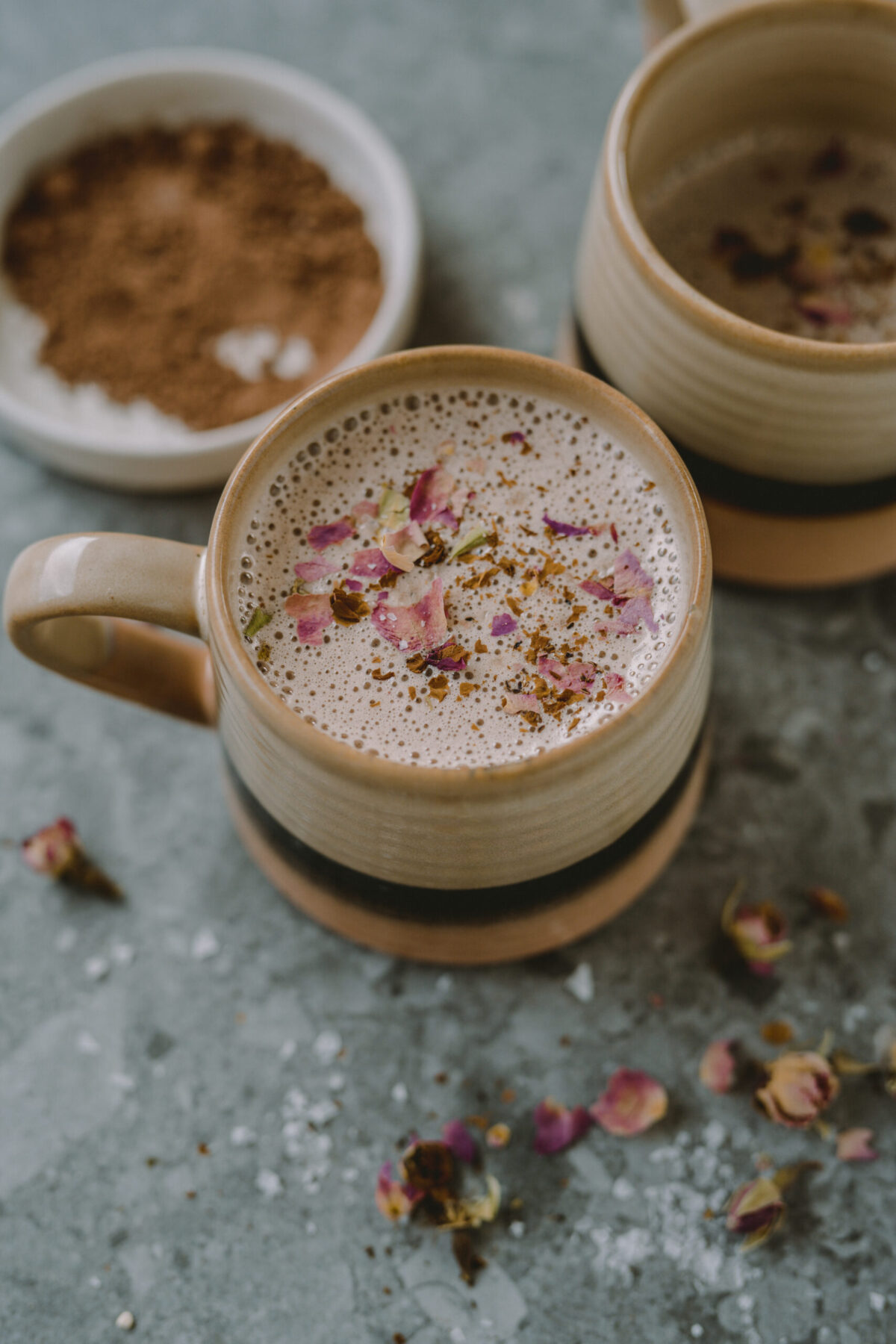 mug of mood-boosting hot cacao