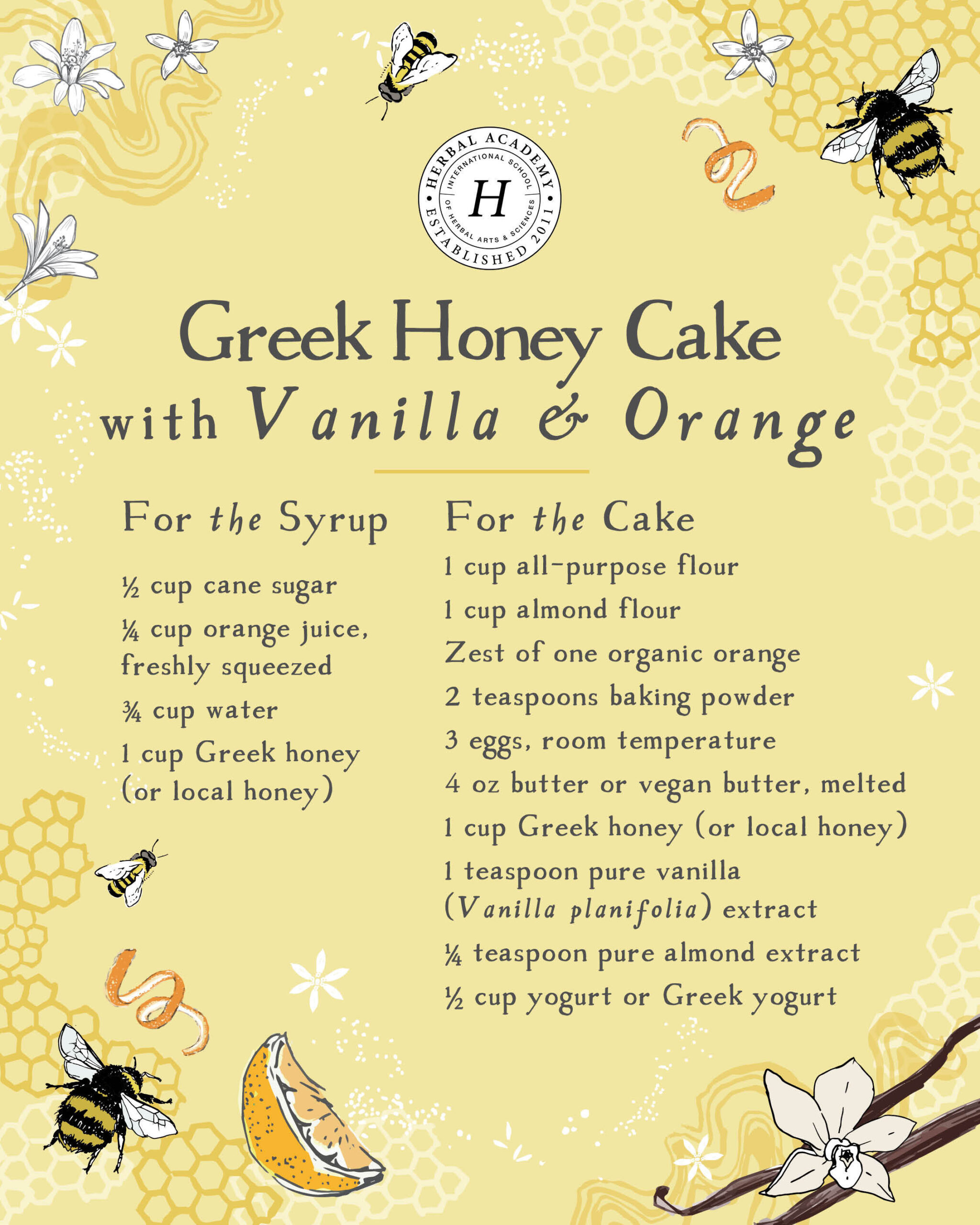 The Majestic Honey Bee in Ancient Greece + 3 Recipes with Greek Honey to Try at Home | Herbal Academy | We will explore the remarkable history of the honey bee in ancient Greece and learn about delicious honey recipes to try at home.