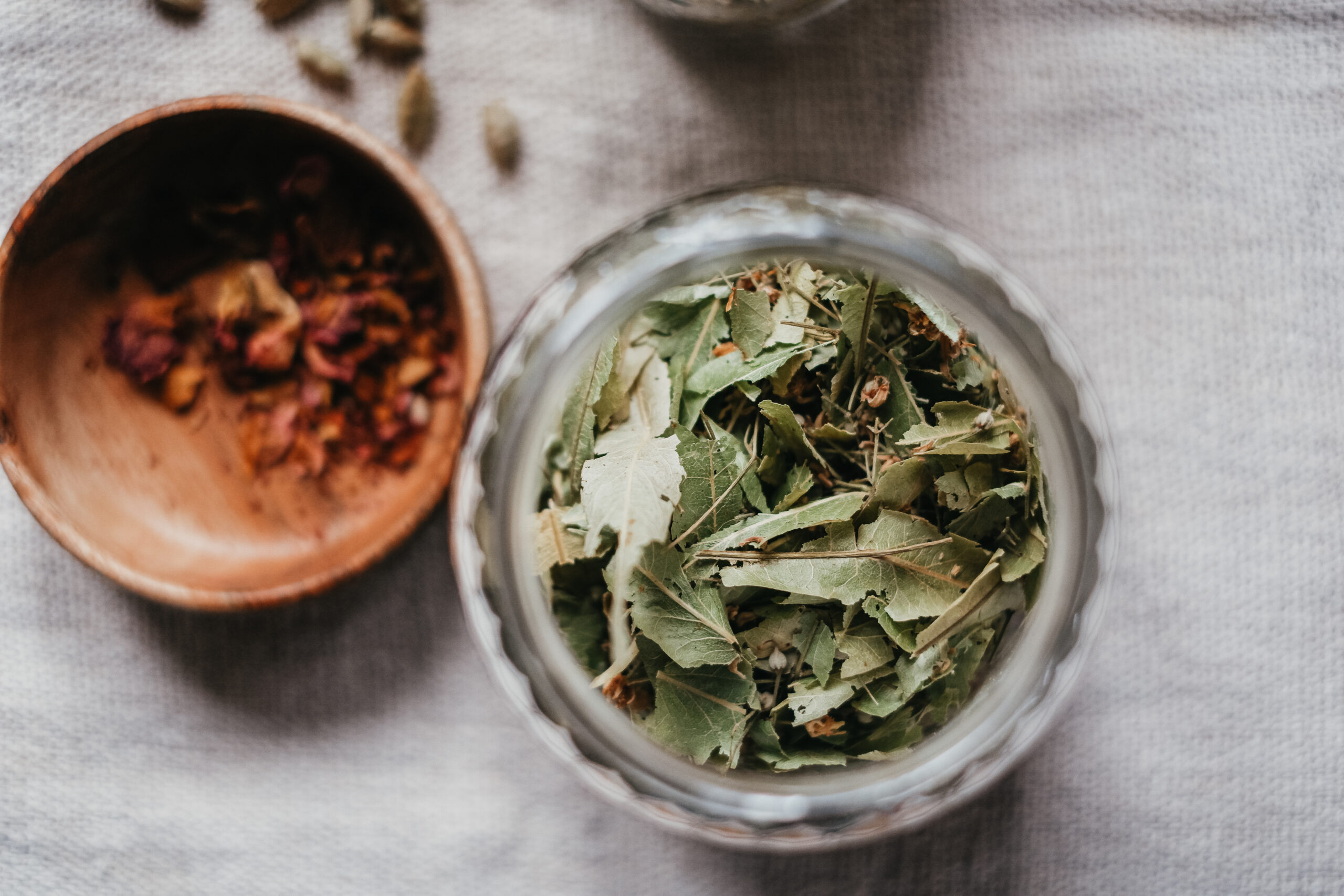 jar of Linden Love Tea