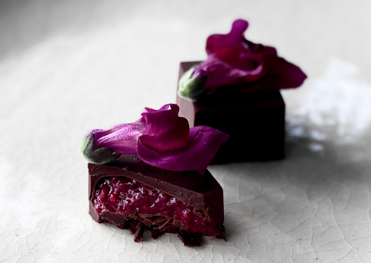 Valentine's Day shatavari rose chocolate delights