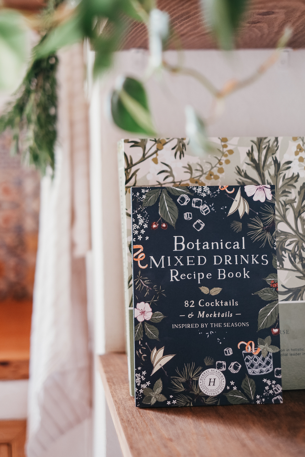 Botanical Mixed Drinks Recipe book by Herbal academy