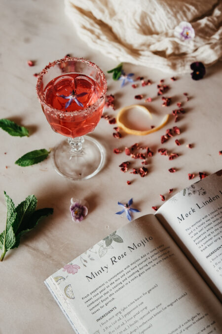 Minty Rose Mojito Recipe by Herbal Academy - botanical mixology
