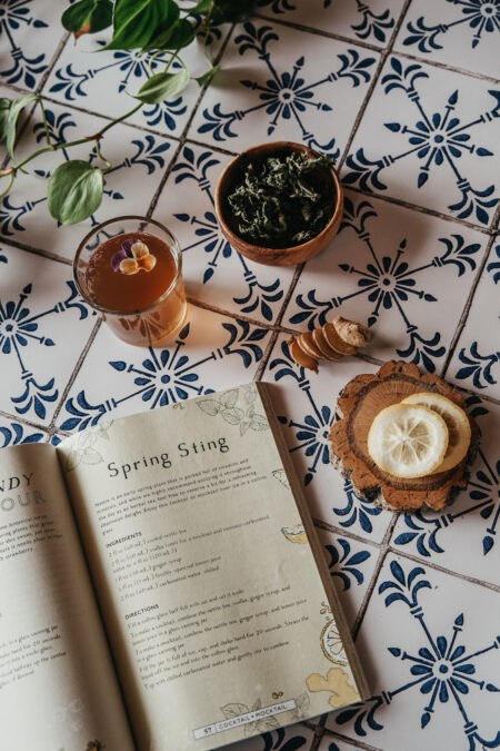 Spring Sting Recipe - Nettle Mixed Drink by Herbal aCademy