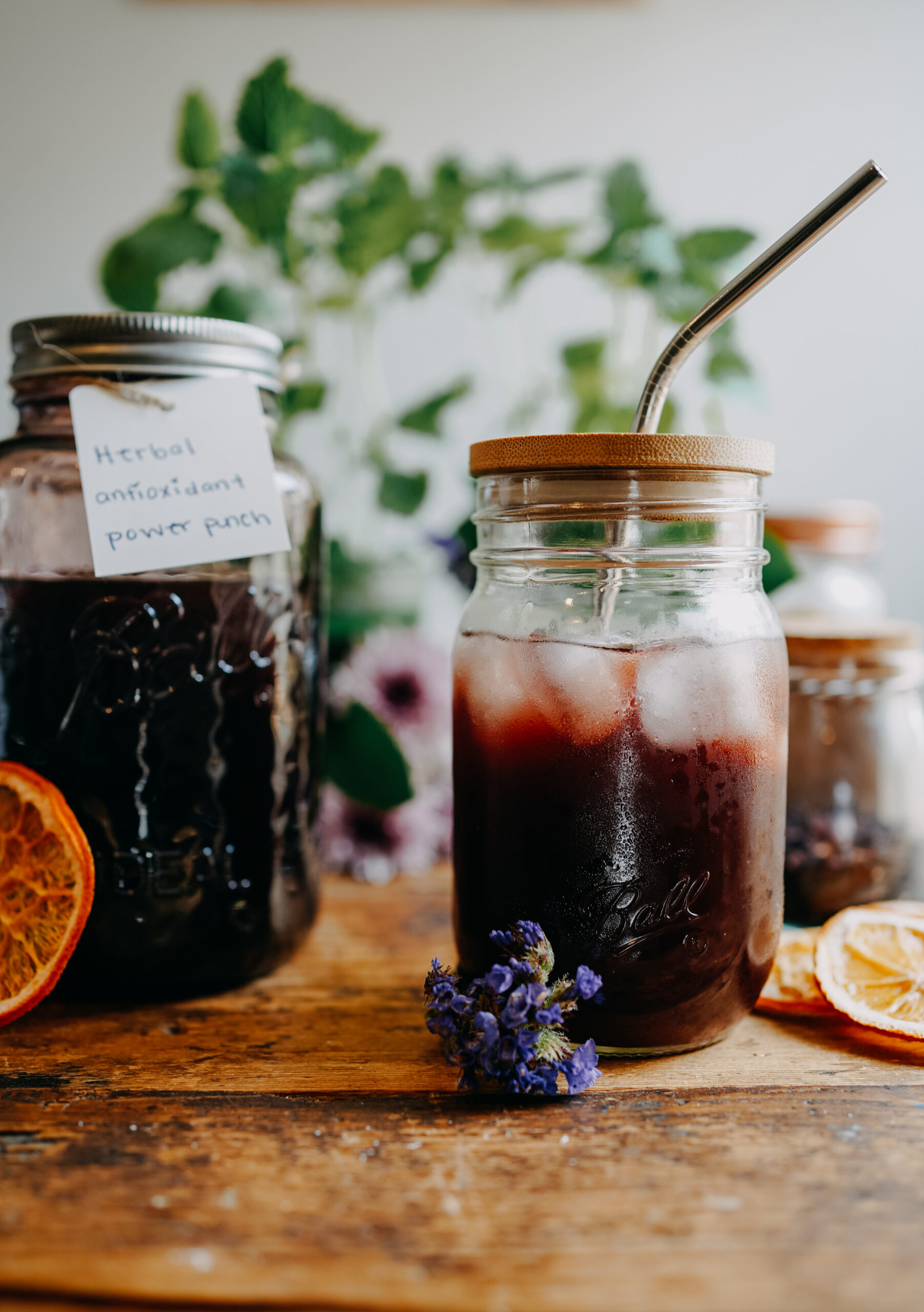 jars of herbal power punch 