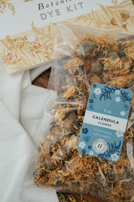 Calendula flowers from Botanical Dye Kit