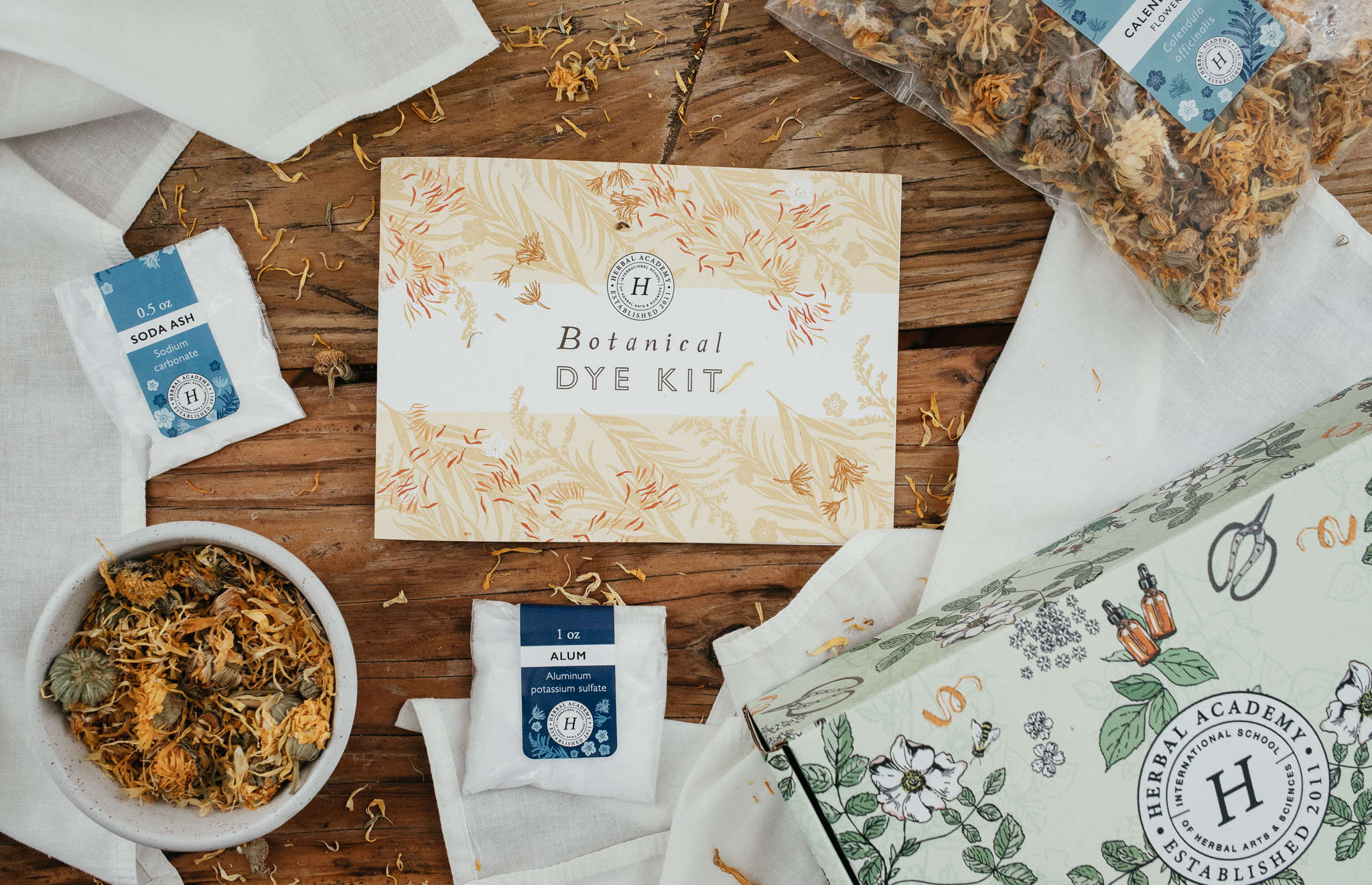 Botanical Dye Kit - make a natural dye project