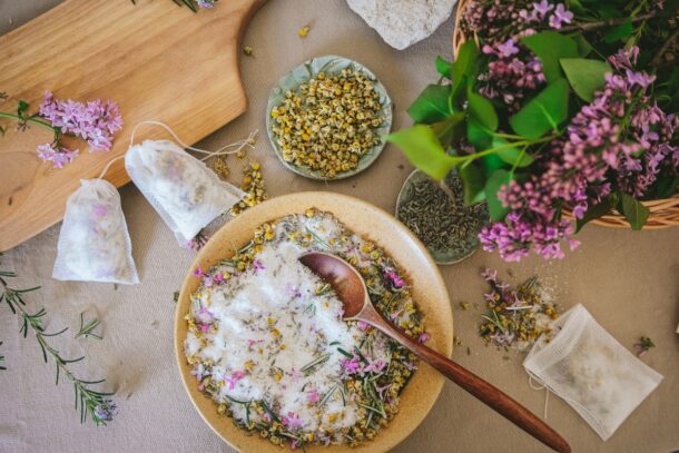 Floral Bath Tea Sachets for Mother's Day Gifting – Herbal Academy
