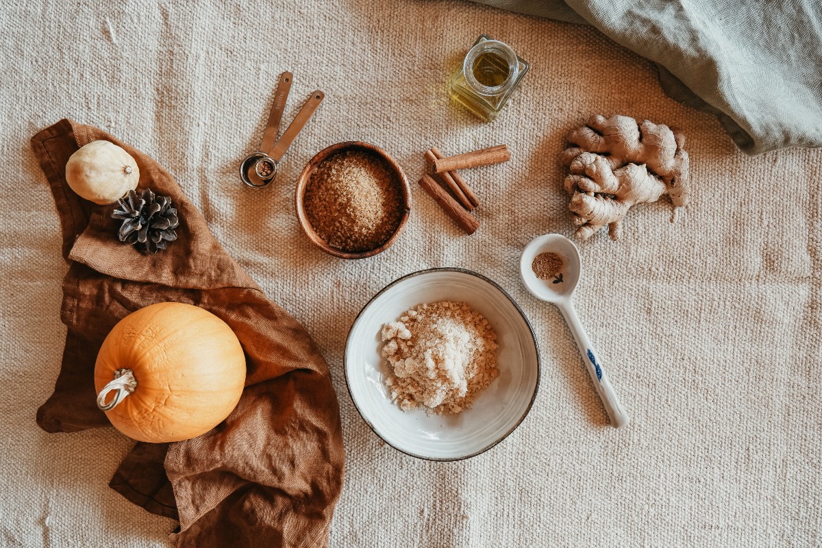 pumpkin sugar and spice body scrub