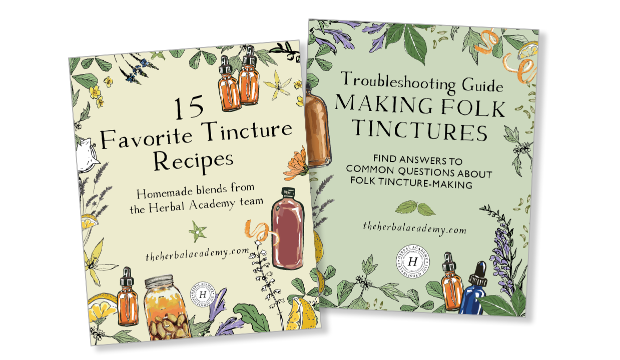 Tincture Ebook Bonuses by Herbal Academy