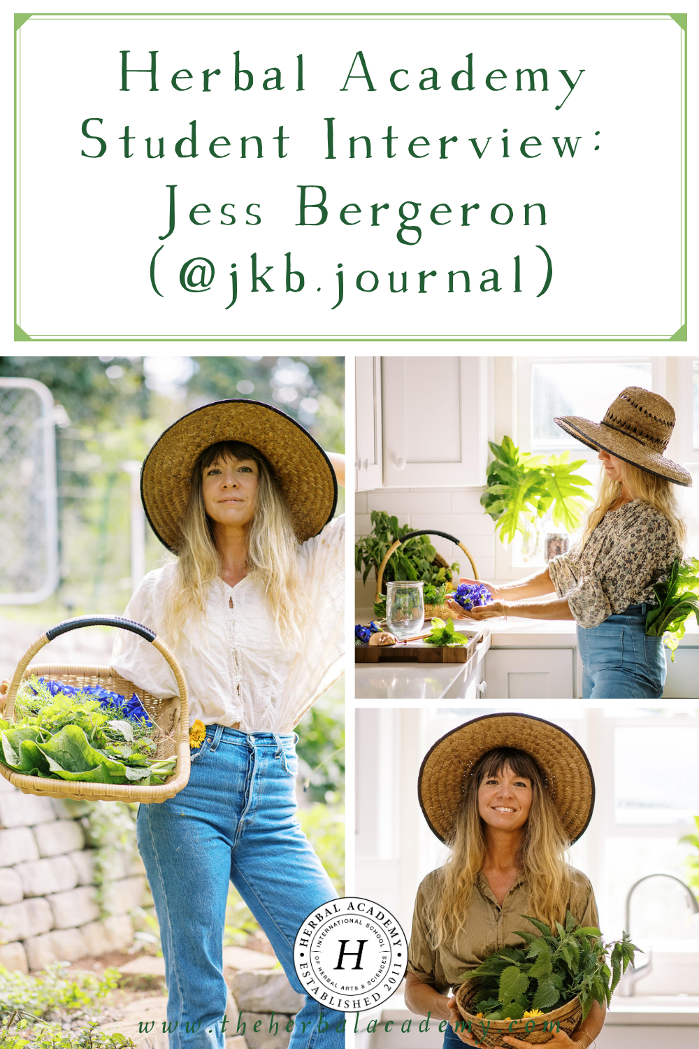 Herbal Academy Student Feature: Jess Bergeron (@jkb.journal) by Herbal Academy