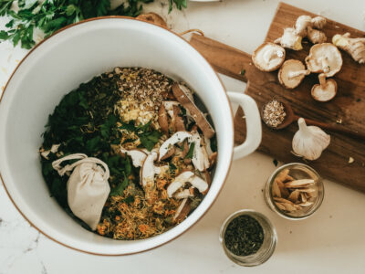 mushroom broth by Herbal Academy