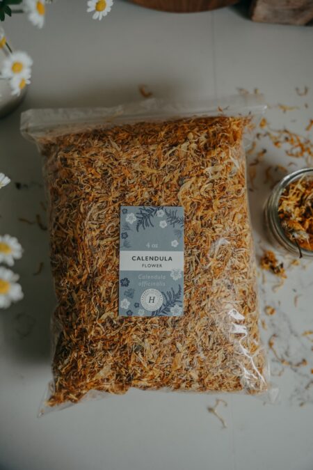 Organic Calendula Flowers - 4 ounce bags Herbal Academy