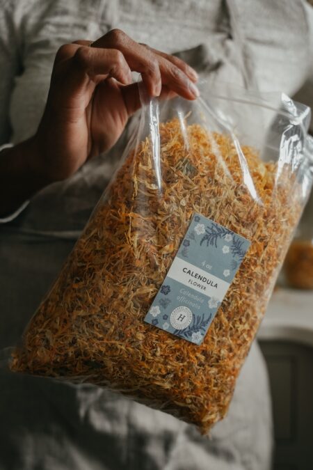 Bulk Organic Calendula Flowers - 4 ounce bags Herbal Academy