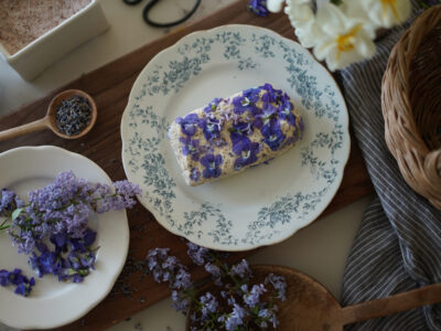 Homemade Butter with Lavender, Cardamom, and Fresh Flowers by Herbal Academy