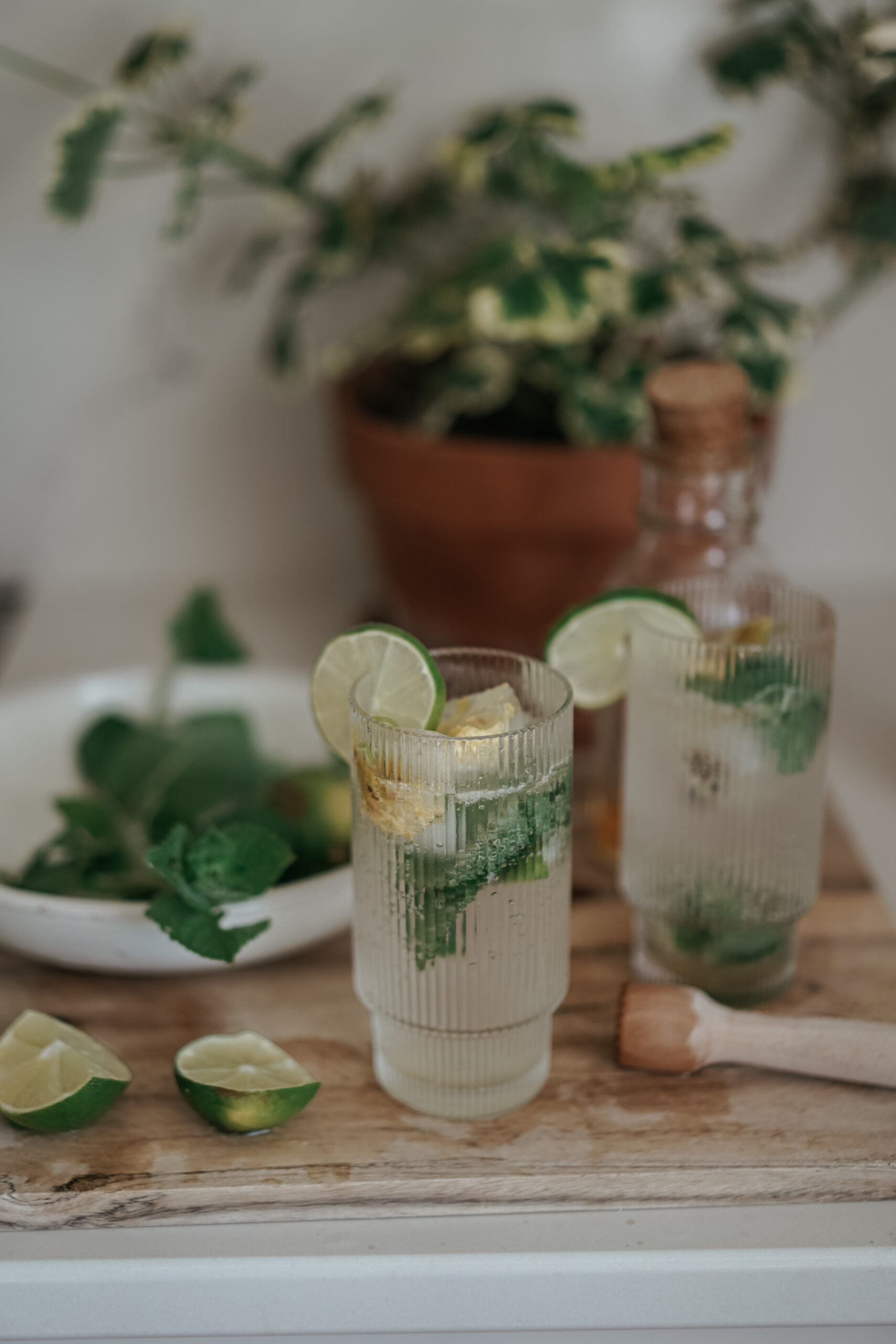 glass of Fresh Mint Mojito recipe