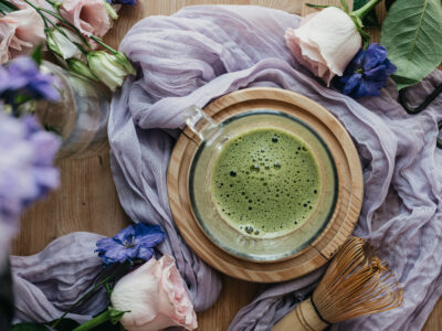 A Calming Yet Energizing Lavender Matcha Latte Recipe by Herbal Academy