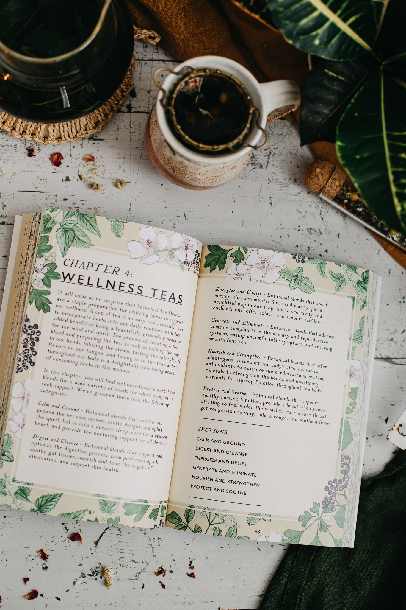 Botanical Teas Recipe Book by Herbal Academy