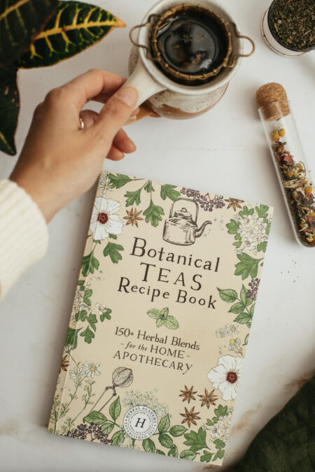 Herbal Academy Botanical Teas Recipe Book cover