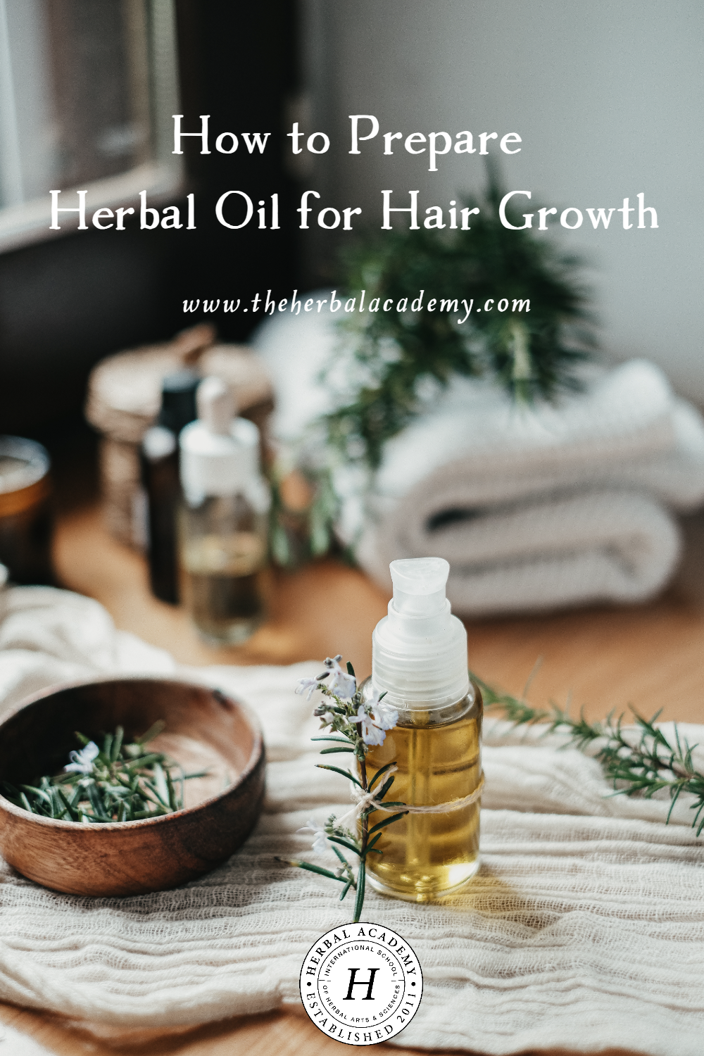 How to Prepare Herbal Oil for Hair Growth | Herbal Academy | If you want to address thinning hair or nurture hair growth, this natural approach invites you to nourish your physical and mental health.