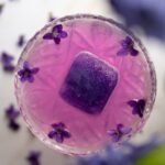 Transform Your Drinks With the Color-Changing Magic of Violet Ice Cubes by Herbal Academy