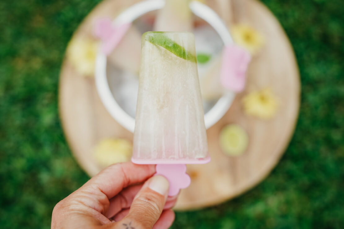 How to Make Lemon Balm and Mint Cool Down Pops by Herbal Academy