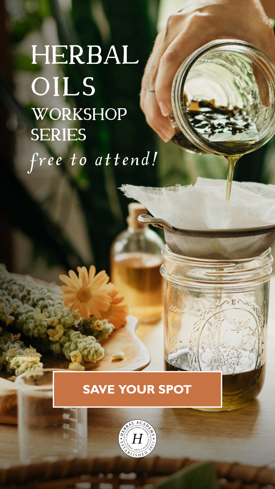 HA Free Herbal Oils Workshop
