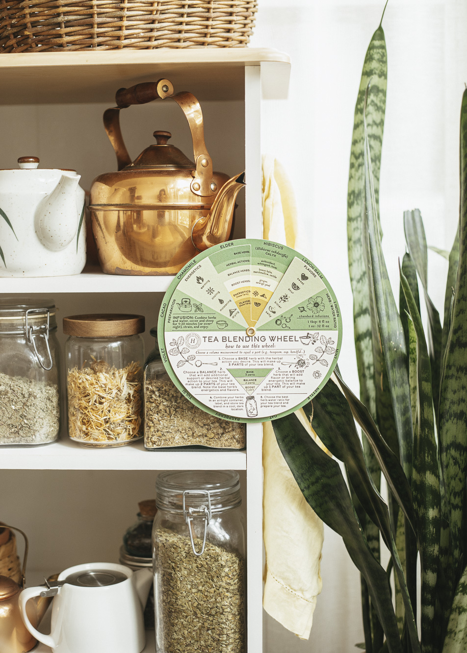 Tea Blending Wheel