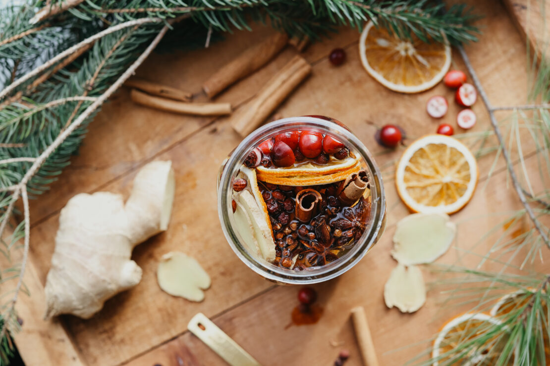 Holiday Tree Cordial Recipe by Herbal Academy