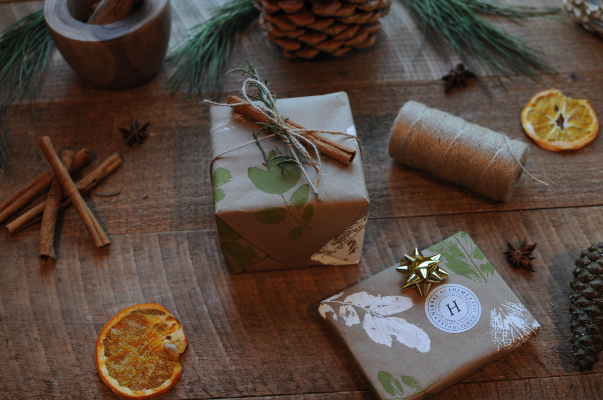 Herbal Wrapping Paper by Herbal Academy