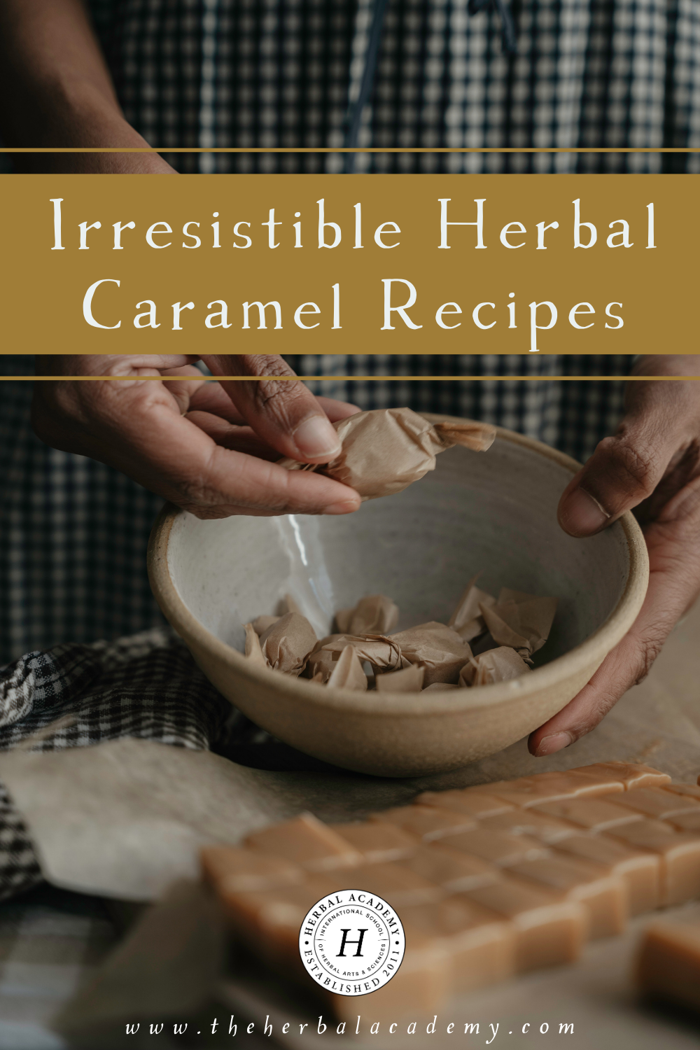 Herbal Caramel Recipes Pinterest image