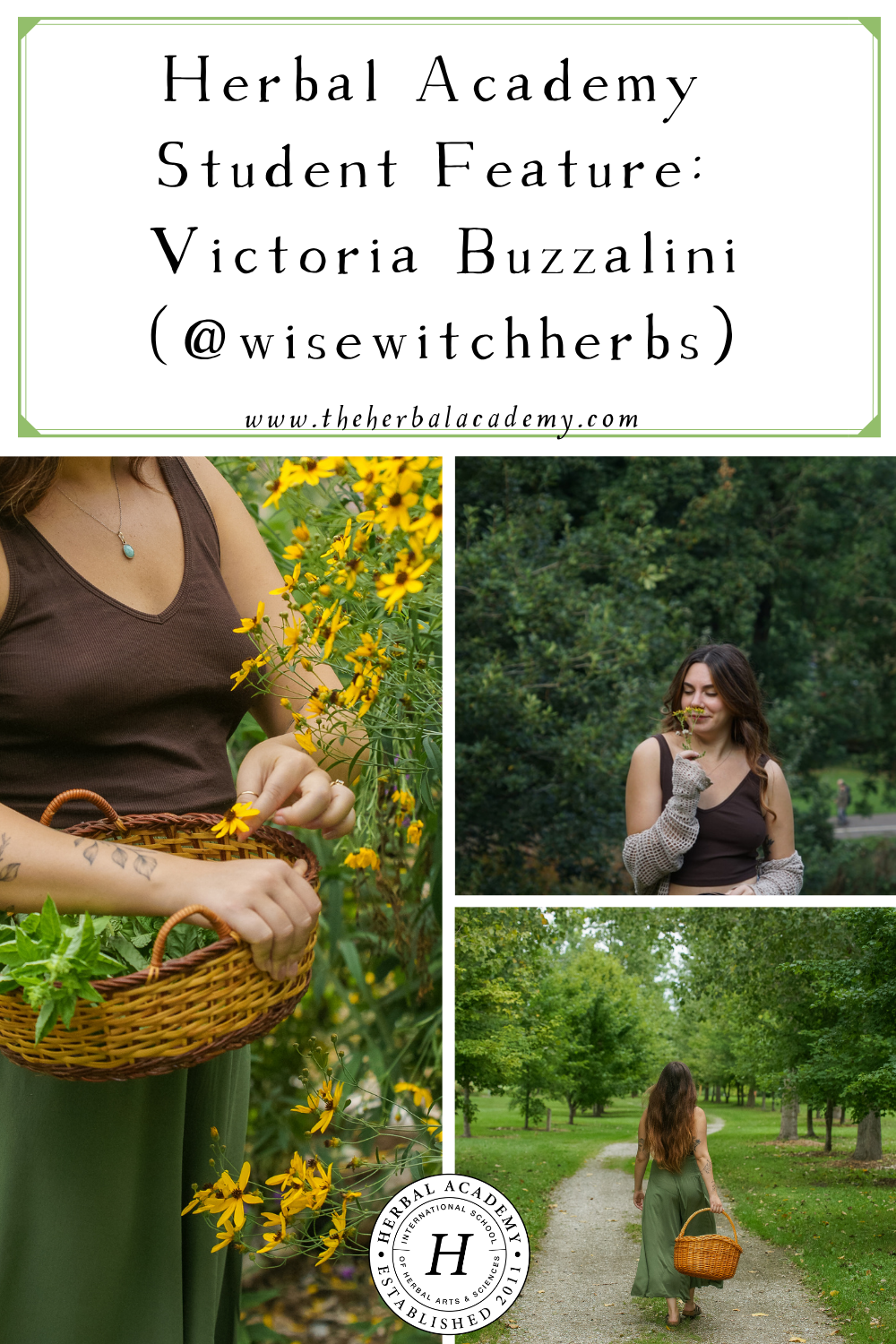 Victoria Buzzalini is an herbalist and the owner of Wise Witch Herbs, where she shares daily insights and her own herbal recipes.