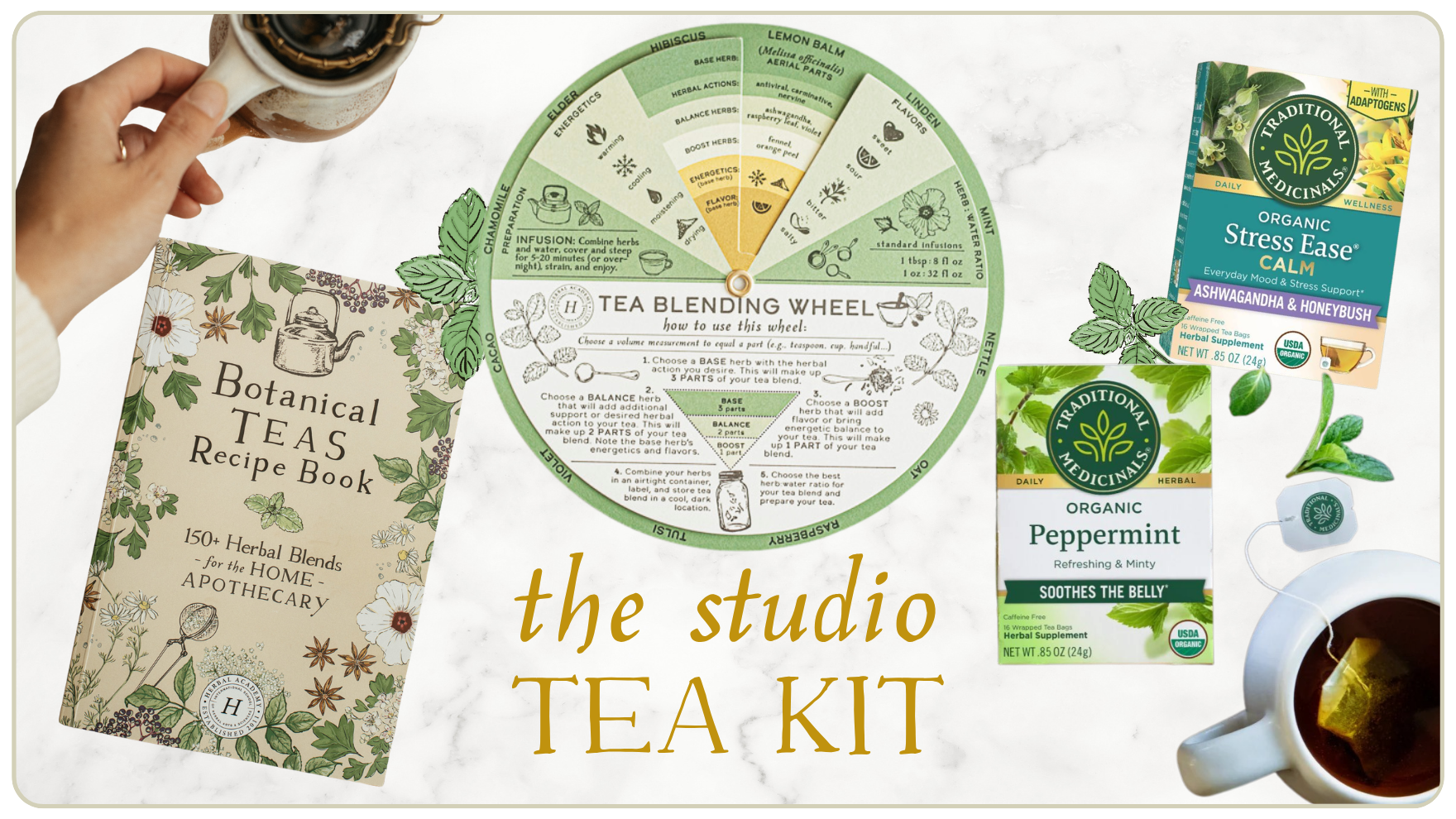 Herbal Tea Maker’s Studio Tea Kit