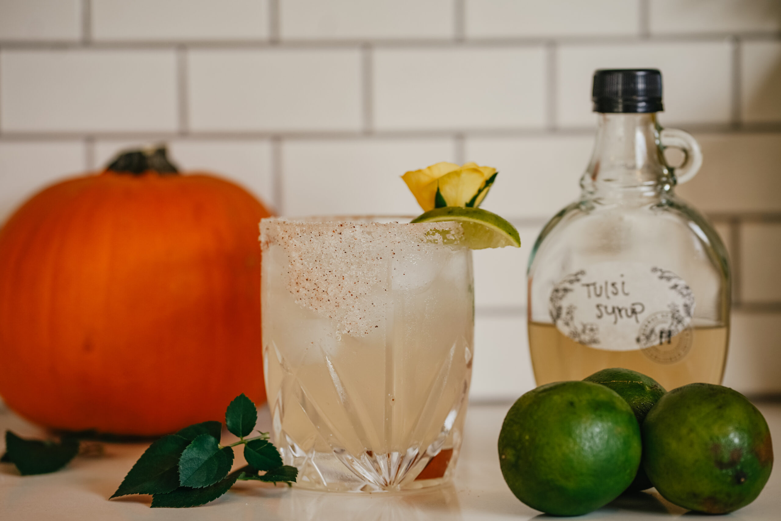 Tulsi Lime Margarita Recipe